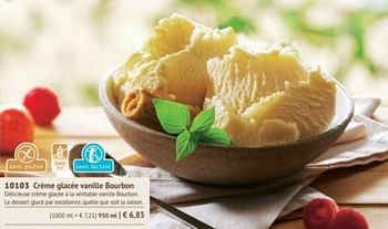 Promotions Crème glacée vanille bourbon - Produit maison - Bofrost - Valide de 01/03/2018 à 31/08/2018 chez Bofrost
