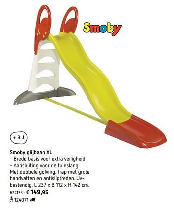 Promoties Smoby glijbaan xl - Smoby - Geldig van 05/03/2018 tot 31/08/2018 bij Dreamland