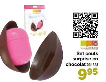 Promotions Set oeufs surprise en chocolat - Coconut - Valide de 06/03/2018 à 22/04/2018 chez Home & Co