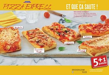 Promotions Pizza express 4 formaggi - Produit maison - Bofrost - Valide de 01/03/2018 à 31/08/2018 chez Bofrost