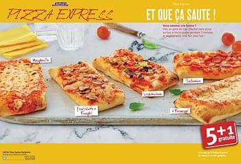 Promotions Pizza express margherita - Produit maison - Bofrost - Valide de 01/03/2018 à 31/08/2018 chez Bofrost