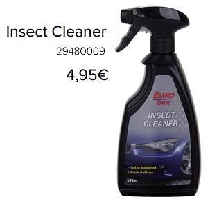 Promoties Euro car insect cleaner - Euro Car - Geldig van 06/03/2018 tot 31/03/2018 bij Euro Shop
