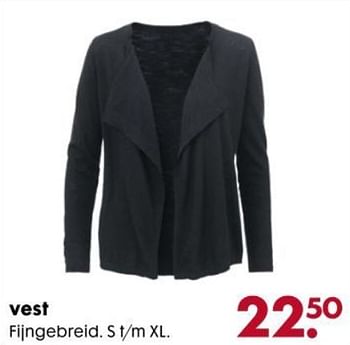 Promoties Vest dames - Huismerk - Hema - Geldig van 07/03/2018 tot 20/03/2018 bij Hema