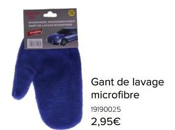 Promotions Gant de lavage microfibre - Euro Car - Valide de 06/03/2018 à 31/03/2018 chez Euro Shop