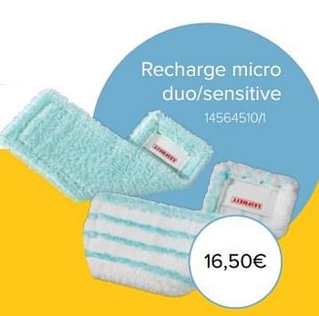Promotions Leifheit recharge micro duo-sensitive - Leifheit - Valide de 06/03/2018 à 31/03/2018 chez Euro Shop