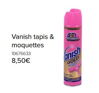 Promotions Vanish tapis + moquettes - Vanish - Valide de 06/03/2018 à 31/03/2018 chez Euro Shop