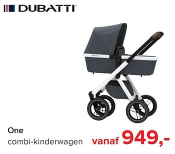 Promoties Dubatti one combi-kinderwagen - Dubatti  - Geldig van 05/03/2018 tot 07/04/2018 bij Baby-Dump