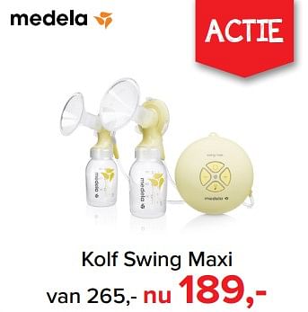 Promoties Medela kolf swing maxi - Medela - Geldig van 05/03/2018 tot 07/04/2018 bij Baby-Dump