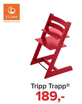 Promoties Stokke tripp trapp - Stokke - Geldig van 05/03/2018 tot 07/04/2018 bij Baby-Dump
