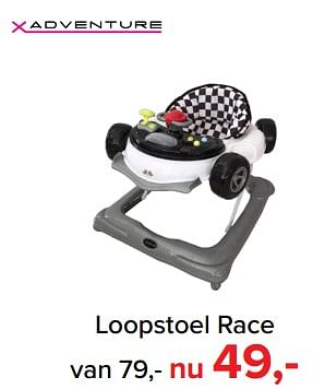 Promoties Xadventure loopstoel race - Xadventure - Geldig van 05/03/2018 tot 07/04/2018 bij Baby-Dump