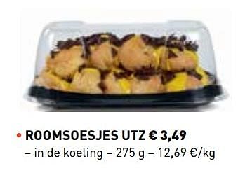 Promoties Roomsoesjes utz - Huismerk - Lidl - Geldig van 01/03/2018 tot 31/03/2018 bij Lidl