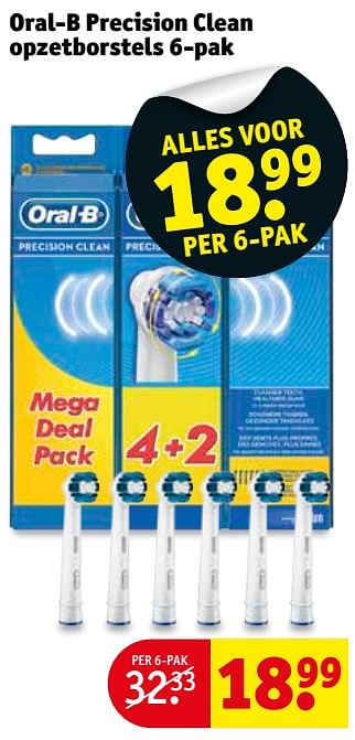 Oral-B Oral-b precision clean - bij Kruidvat
