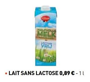 Promotions Lait sans lactose - Milbona - Valide de 01/03/2018 à 31/03/2018 chez Lidl