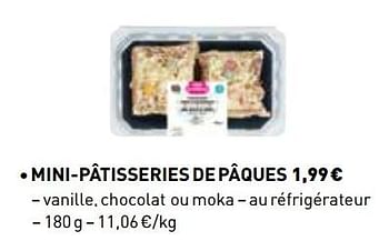 Promotions Mini-pâtisseries de pâques - Le Patissier - Valide de 01/03/2018 à 31/03/2018 chez Lidl