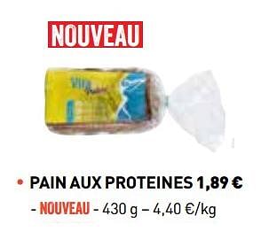 Promotions Pain aux proteines - Produit maison - Lidl - Valide de 01/03/2018 à 31/03/2018 chez Lidl