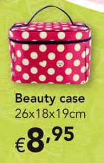Promoties Beauty case - Huismerk - Happyland - Geldig van 07/03/2018 tot 14/04/2018 bij Happyland