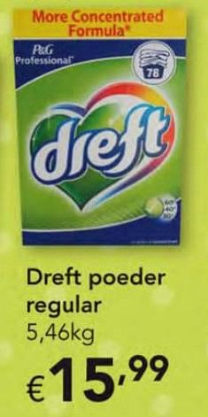 Promoties Dreft poeder regular - Dreft - Geldig van 07/03/2018 tot 14/04/2018 bij Happyland