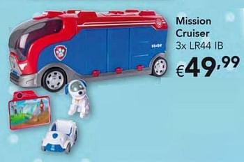 Promoties Mission cruiser - Huismerk - Happyland - Geldig van 07/03/2018 tot 14/04/2018 bij Happyland
