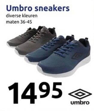 Promotions Umbro sneakers - Umbro - Valide de 14/03/2018 à 20/03/2018 chez Action