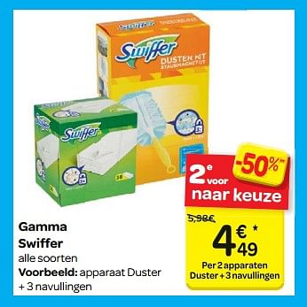 Promoties Gamma swiffer - Swiffer - Geldig van 14/03/2018 tot 26/03/2018 bij Carrefour
