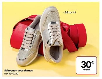 Promoties Schoenen voor dames - Huismerk - Carrefour  - Geldig van 14/03/2018 tot 26/03/2018 bij Carrefour