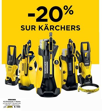 Promotions Kärcher k2 premium + home - Kärcher - Valide de 02/03/2018 à 28/03/2018 chez Molecule