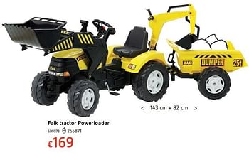 Promoties Falk tractor powerloader - Falk - Geldig van 15/03/2018 tot 31/03/2018 bij Dreamland