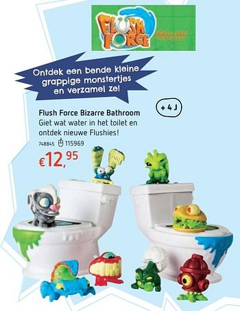 Promoties Flush force bizarre bathroom - Flush Force - Geldig van 15/03/2018 tot 31/03/2018 bij Dreamland