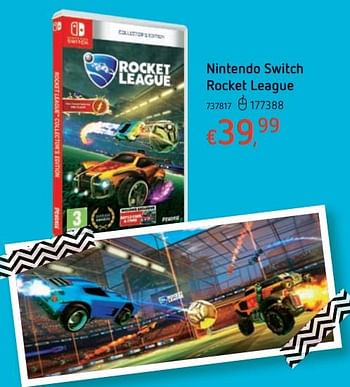 Promoties Nintendo switch rocket league - Nintendo - Geldig van 15/03/2018 tot 31/03/2018 bij Dreamland