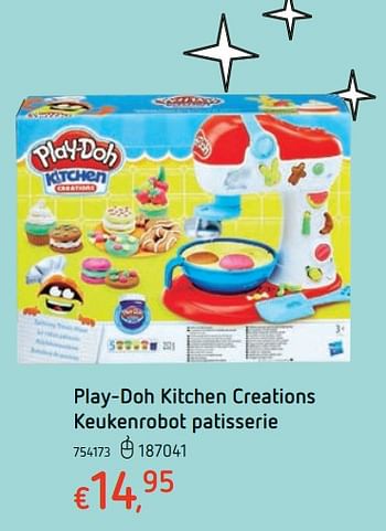 Promotions Play-doh kitchen creations keukenrobot patisserie - Play-Doh - Valide de 15/03/2018 à 31/03/2018 chez Dreamland