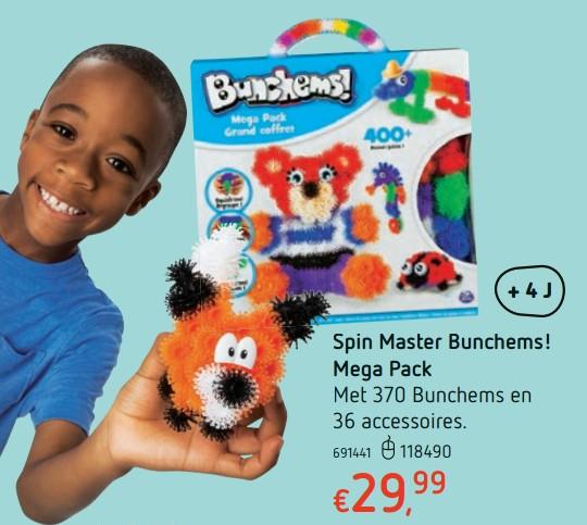 Promoties Spin master bunchems! mega pack hasbro - Hasbro - Geldig van 15/03/2018 tot 31/03/2018 bij Dreamland