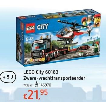 Promotions Lego city zware-vrachttransporteerder - Lego - Valide de 15/03/2018 à 31/03/2018 chez Dreamland