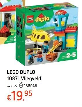 Promotions Lego duplo vliegveld - Lego - Valide de 15/03/2018 à 31/03/2018 chez Dreamland