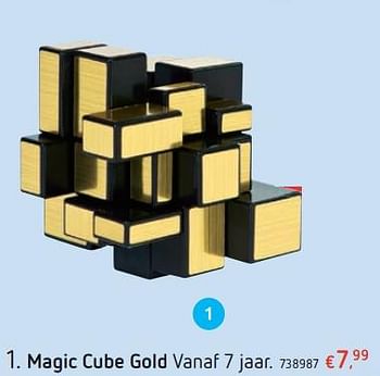 Promoties Magic cube gold - Huismerk - Dreamland - Geldig van 15/03/2018 tot 31/03/2018 bij Dreamland