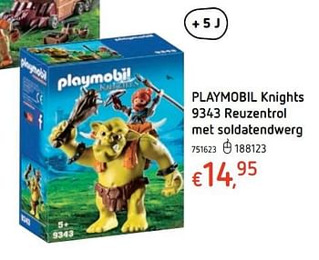 Vervuild nachtmerrie opgraven Playmobil Playmobil knights reuzentrol met soldatendwerg - Promotie bij  Dreamland