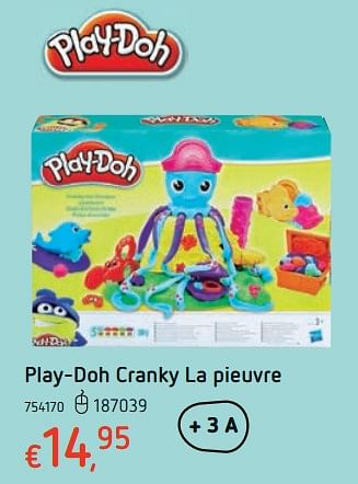 Promotions Play-doh cranky la pieuvre - Play-Doh - Valide de 15/03/2018 à 31/03/2018 chez Dreamland