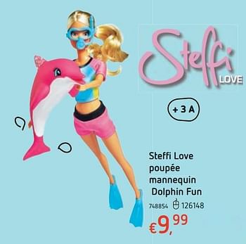 Promotions Steffi love poupée mannequin dolphin fun - Steffi Love - Valide de 15/03/2018 à 31/03/2018 chez Dreamland