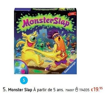 Promotions Monster slap - Ravensburger - Valide de 15/03/2018 à 31/03/2018 chez Dreamland