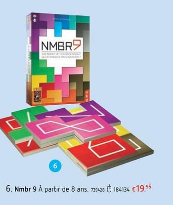 Promotions Nmbr 9 - 999games - Valide de 15/03/2018 à 31/03/2018 chez Dreamland