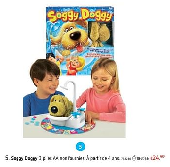 Promoties Soggy doggy - Spin Master - Geldig van 15/03/2018 tot 31/03/2018 bij Dreamland