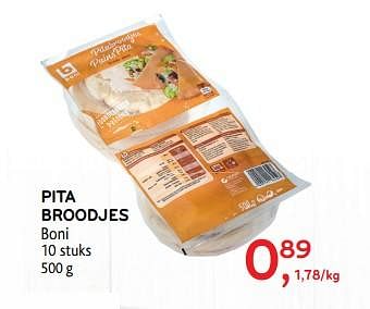 Promotions Pita broodjes boni - Boni - Valide de 14/03/2018 à 27/03/2018 chez Alvo
