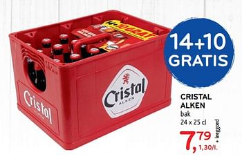 Promoties Cristal alken - Cristal - Geldig van 14/03/2018 tot 27/03/2018 bij Alvo