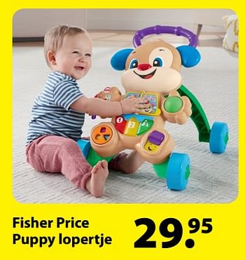 Promoties Fisher price puppy lopertje - Fisher-Price - Geldig van 13/03/2018 tot 03/04/2018 bij Multi Bazar