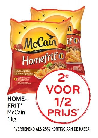 Promoties Homefrit mc cain - Mc Cain - Geldig van 14/03/2018 tot 27/03/2018 bij Alvo