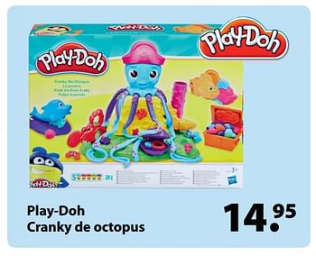 Promoties Play-doh cranky de octopus - Play-Doh - Geldig van 13/03/2018 tot 03/04/2018 bij Multi Bazar
