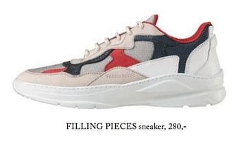 Promoties Filling pieces sneaker - Filling Pieces - Geldig van 06/03/2018 tot 30/05/2018 bij De Bijenkorf
