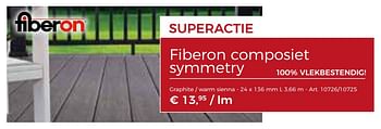 Promoties Fiberon composiet symmetry - Fiberon - Geldig van 12/03/2018 tot 28/04/2018 bij Woodtex