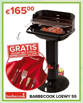 Promoties Barbecook loewy 55 - Barbecook - Geldig van 16/03/2018 tot 15/04/2018 bij Euro Shop