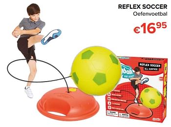 Promoties Reflex soccer oefenvoetbal - Mookie - Geldig van 16/03/2018 tot 15/04/2018 bij Euro Shop