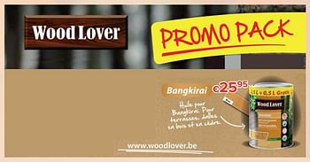 Promotions Bangkirai - Woodlover - Valide de 16/03/2018 à 15/04/2018 chez Euro Shop
